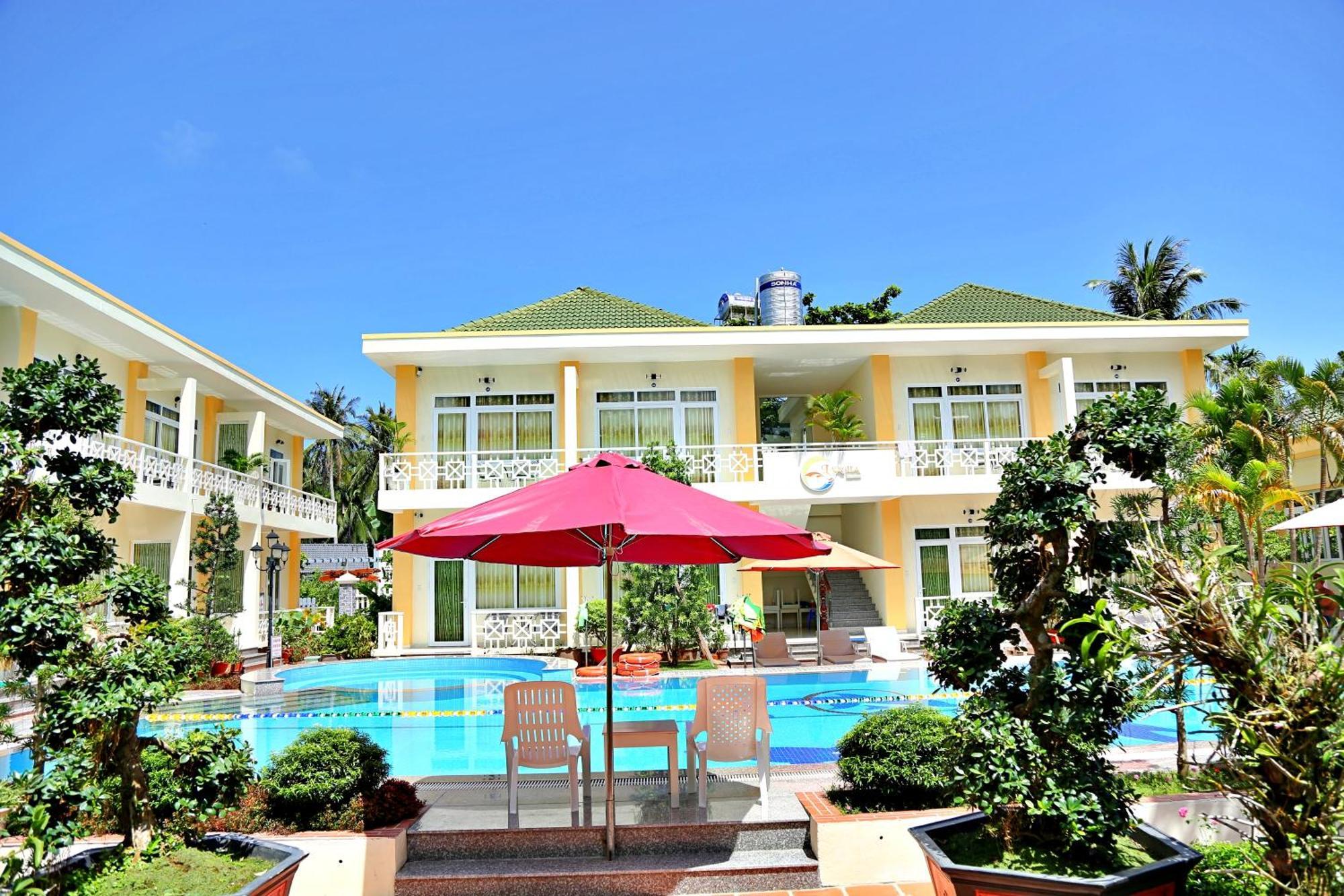 881 Lam Ha Pool Resort Duong Dong Exterior foto