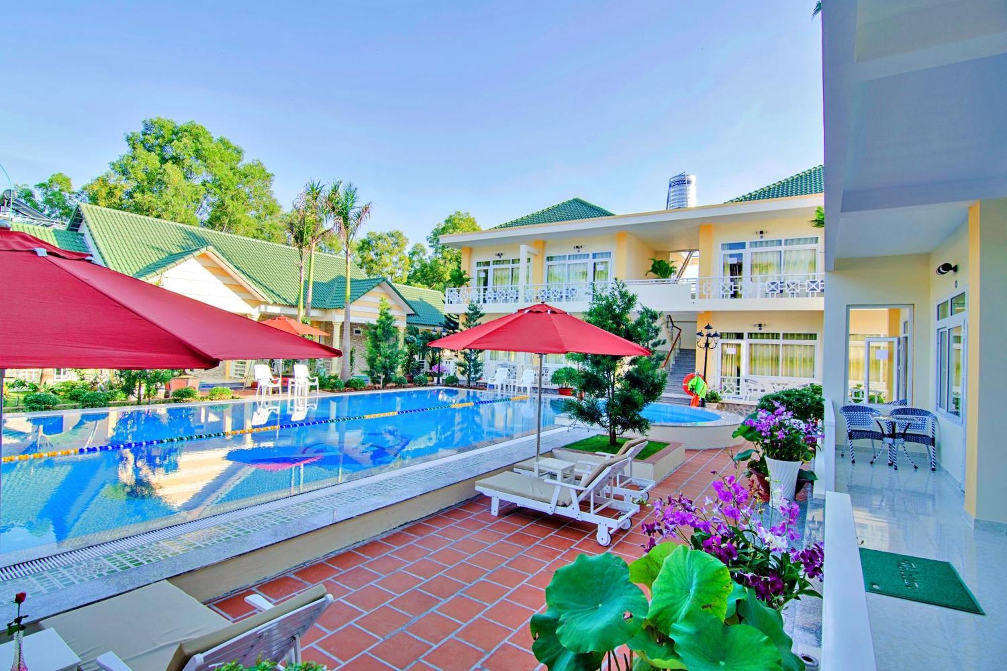881 Lam Ha Pool Resort Duong Dong Exterior foto