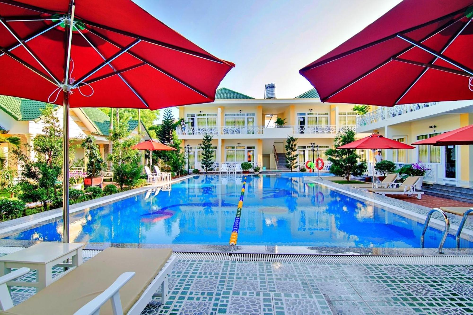 881 Lam Ha Pool Resort Duong Dong Exterior foto